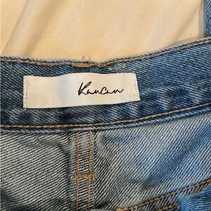 KanCan Medium Blue Denim Jeans with Contrast Stitching